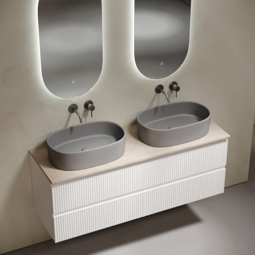 Столешница Sancos TT140A2 140х46 накладная цвет бежевый - фото 4